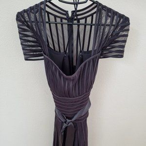 Black cocktail dress